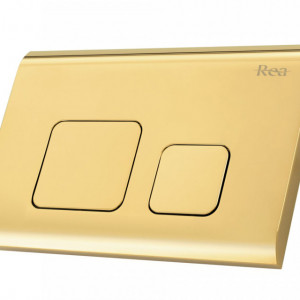 Set cadru pentru vas de toaletă cu buton F Gold - Img 5