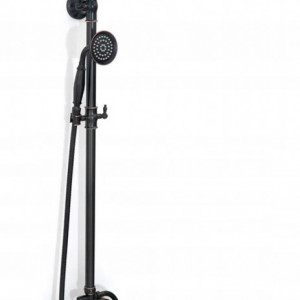 Set de dus cu scurgere Rea Retro Old Black negru - Img 2