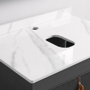 Set de mobilier de baie cu blat Modo 60cm Grey - Img 4