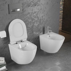 Set vas WC + Bideu FLSK White - Img 6