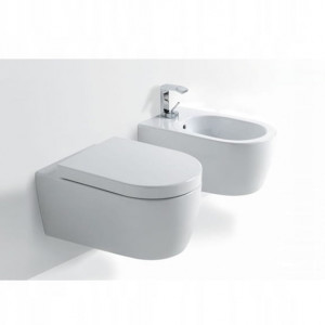 Set WC cu Bideu LORENTO capac SLIM soft-close duroplast - Img 5