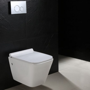 Vas WC suspendabil Platinia Ryan Rimless Duroplast Slim - Img 5