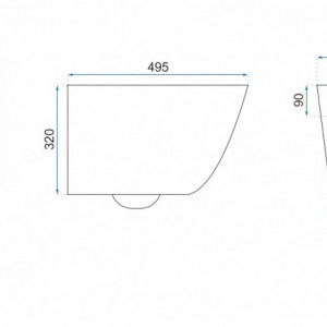 Vas WC suspendabil Rea Carlo Mini Basic - Img 4