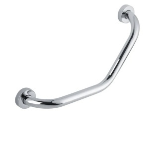 Bară de sprijin unghiulară pentru baie Chrome - Img 2