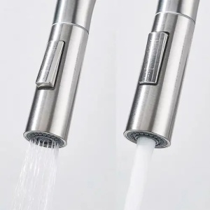 Baterie de bucătărie Rea Fresh High BRUSH NICKEL - Img 5