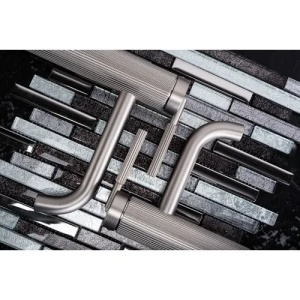 Baterie pentru baie Rea Argon Brush Nickel Low - Img 3