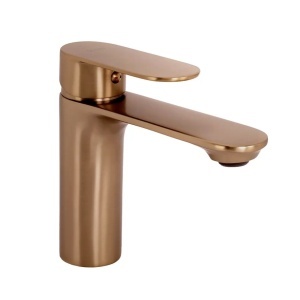 Baterie pentru baie Rea Drop Brush Copper low