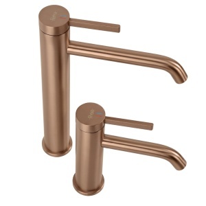 Baterie pentru baie Rea Rivo Brush Copper - Img 5