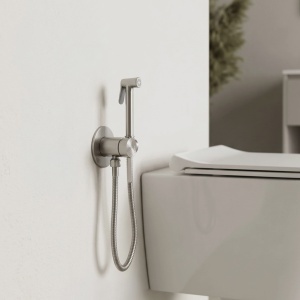 Baterie pentru bideu Rea Foster Brush Nickel - Img 3