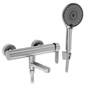 Baterie pentru cadă Rea Arcos Brushed Nickel