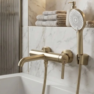 Baterie pentru cadă REA Rivo Brush Gold - Img 4