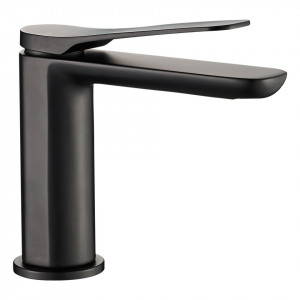 Baterie pentru lavoar CREEK Black MAT Low 14 cm - Img 2