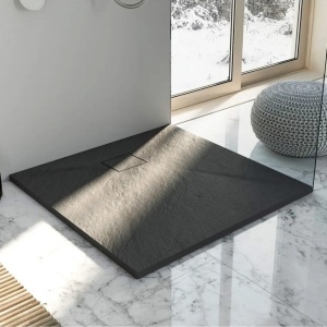 Cadita dus Magnum Negru 90x90