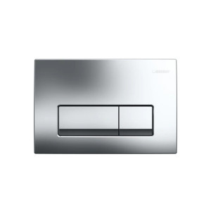 Cadru flush bideu GEBERIT, dimensiuni 50x112 cm, albastru Delta 21 crom - Img 7