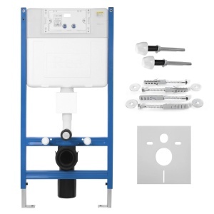 Cadru WC încastrat K011A-Q Rea cu buton J Satin - Img 4