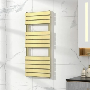 Calorifer EGO - Nadir, Auriu Lucios, radiator Portprosop din otel, 120 sau 140 x 50 cm - Img 2