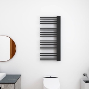 Calorifer portprosop BLACK LINE 1200x502mm - negru mat - Img 2