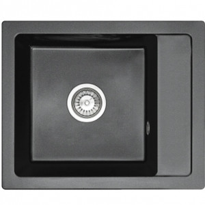Chiuveta bucatarie Granit Rino black pietriciele