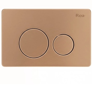 Clapeta pentru rezervor incastrat Rea I K011A-Q Copper Brush - Img 3