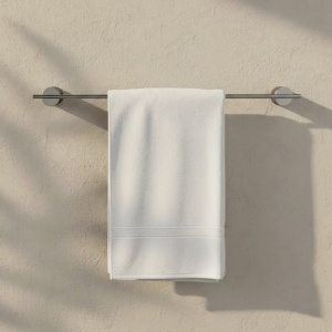 Cuier de baie Tomi 5801 Brush Nickle - Img 2