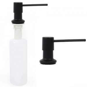 Dozator de săpun black round