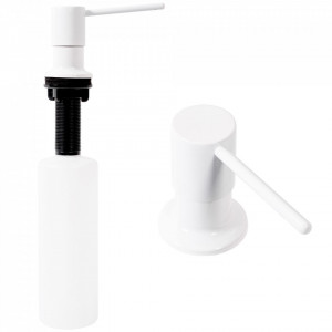 Dozator de săpun white round