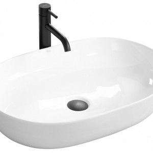 Lavoar ceramic pentru blat CLEO alb - REA - Img 2