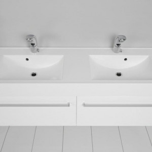Lavoar dublu Lacus, 121,5 x 47 x 11 cm  - Img 3