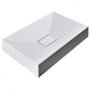 Lavoar OSCAR alb 70x43 cm - Img 2