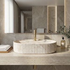 Lavoar pe blat Marcela 60 Saturn – design modern segment premium | Deppo - Img 3