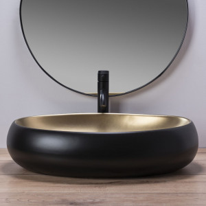 Lavoar pe blat Platinia Melania Black / Gold - Img 4