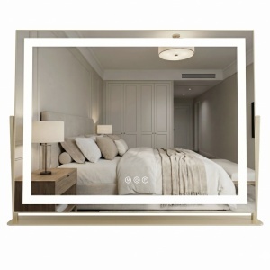 Oglindă LED STUDIO L.Gold 58x45