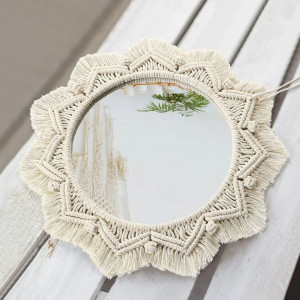 Oglinda perete Boho 50CM 322047 - Img 2