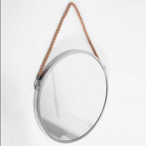 Oglinda rotunda 40CM silver KLMH-0410S-1 - Img 2