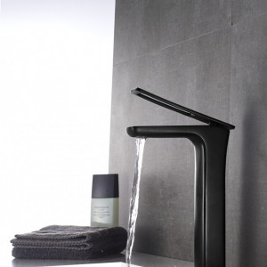 Platinia Robinet pentru lavoar Platinia Soho High negru - Img 2