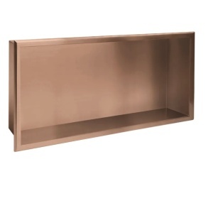 RAFT BAIE INCASTRAT PERETE 30x60 brush copper - Img 2