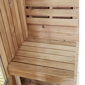 SAUNĂ DE GRADINA FINLANDEZĂ BECIĂ TROMSO – 210×210 cm – 4–6 PERSOANE – 6/8 kW - Img 14