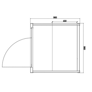 Sauna tip uscat cu infrarosu la temperaturi reduse pentru 1-2 persoane Alta1 90 x 90 cm - Img 22
