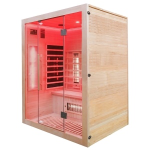 Sauna tip uscat cu infrarosu la temperaturi reduse pentru 3-4 persoane Alta 150 x 120 cm - Img 13