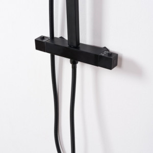 Set de duș cu termostat Rea JET Black Mat - Img 5