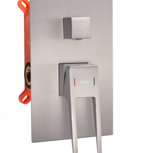 Set de duș incastrat Rea Parker CROM PERIAT CU INOX BOX - Img 5