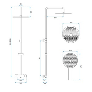 Set dus Rea Avanti Chrome - Img 2