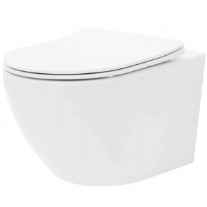 Vas WC suspendabil Rea Carlo Mini Tornado Rimless Flat N - Img 8
