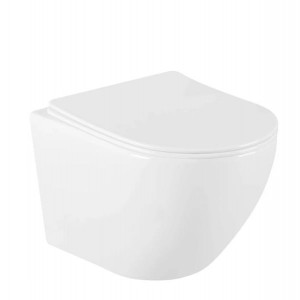 Vas WC Vito premium slim, 37 x 49 x 37 cm - Img 3
