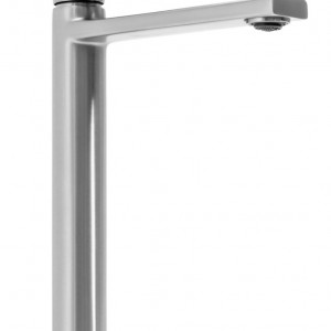 Baterie pentru baie Rea Verso Nichel Brush INOX high