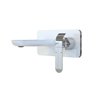 Baterie pentru cada crom cu alb 2604 - Img 1