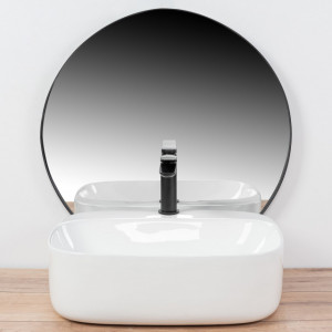 Baterie pentru lavoar CREEK Black MAT Low 14 cm - Img 3
