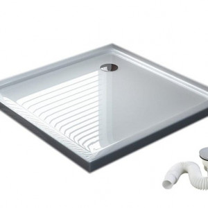 Cada de dus alba Slim 80x80 cm, 90x90 cm - Img 2