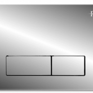 Cadru Set incastrat pentru vase WC cu buton H Chrome - Img 6