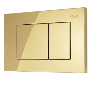 Cadru WC încastrat K011A-Q Rea cu buton J Gold - Img 4